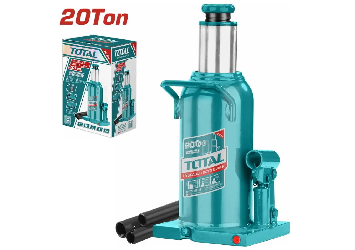 كريكو جاك عامودي 20 طن ماركة TOTAL