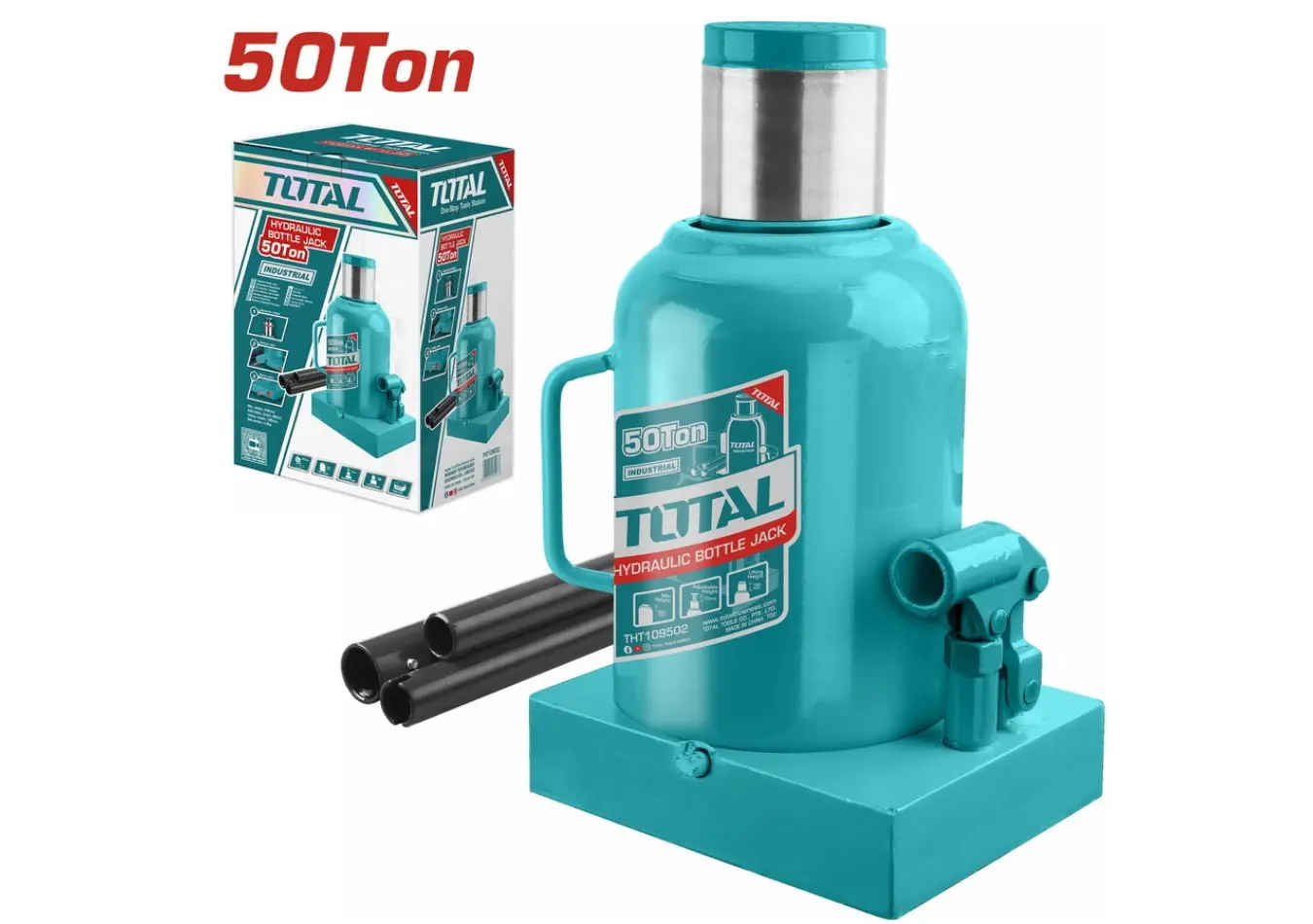 كريكو جاك عامودي 50 طن ماركة TOTAL