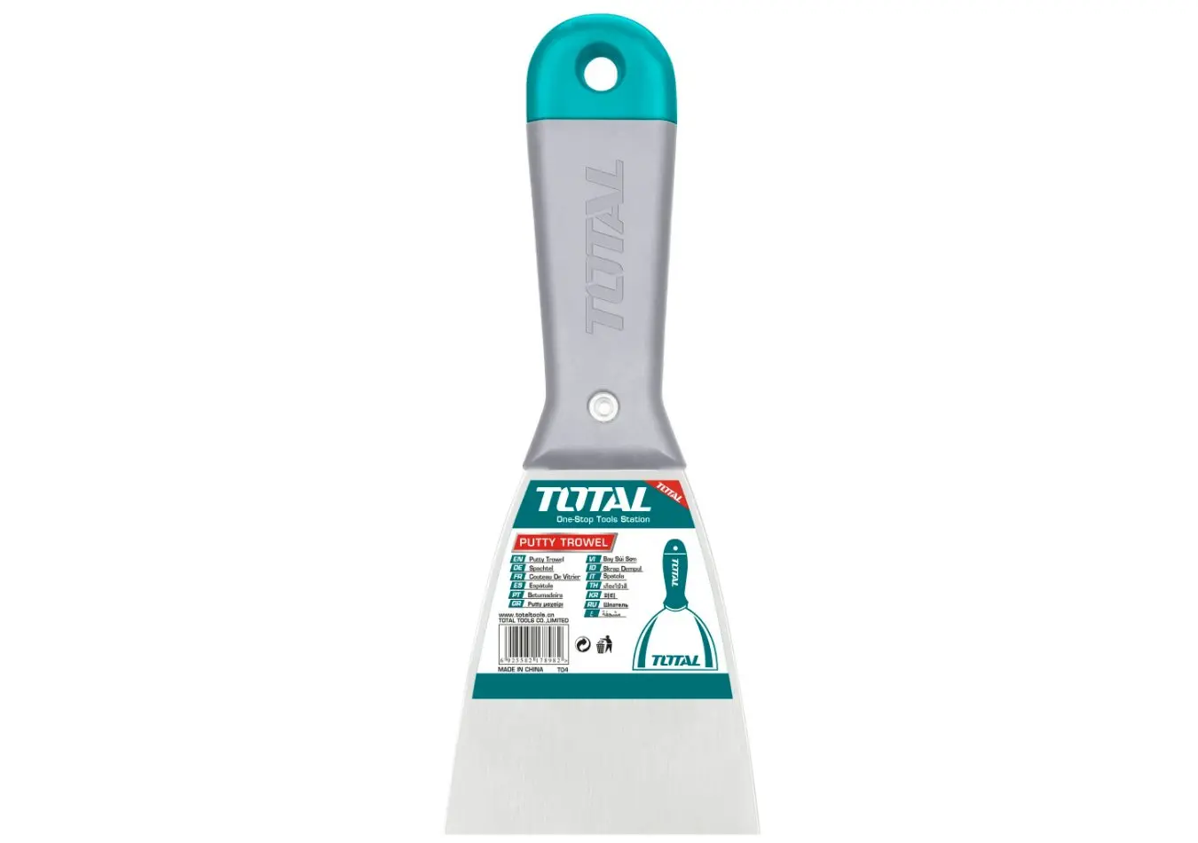 مشحاف معجون قياس 3 انش 75 مم كربون ستيل TOTAL