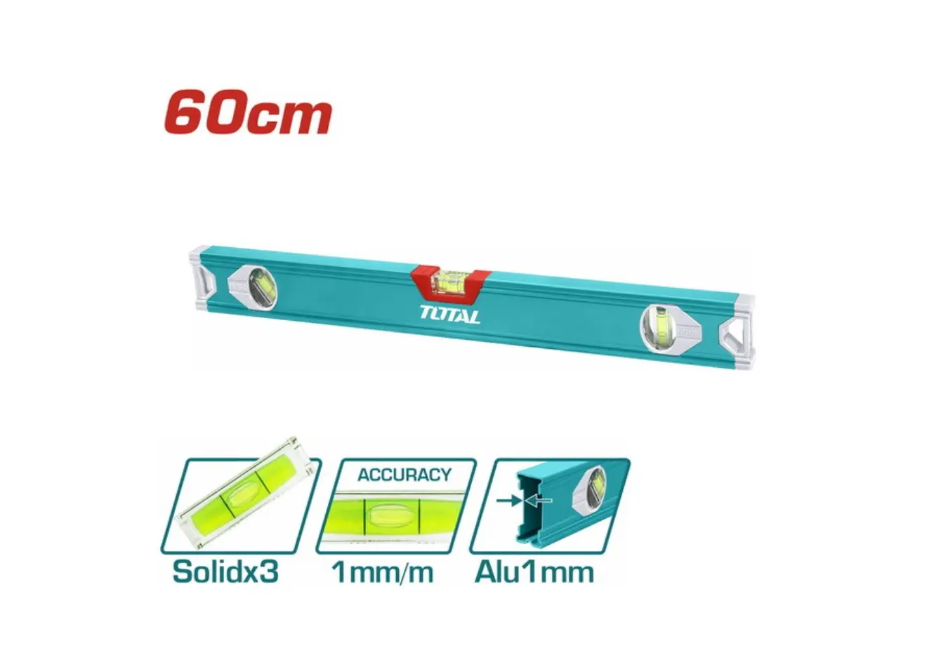 زيبق 60 سم حديث 3 عيون TOTAL F3 226gr