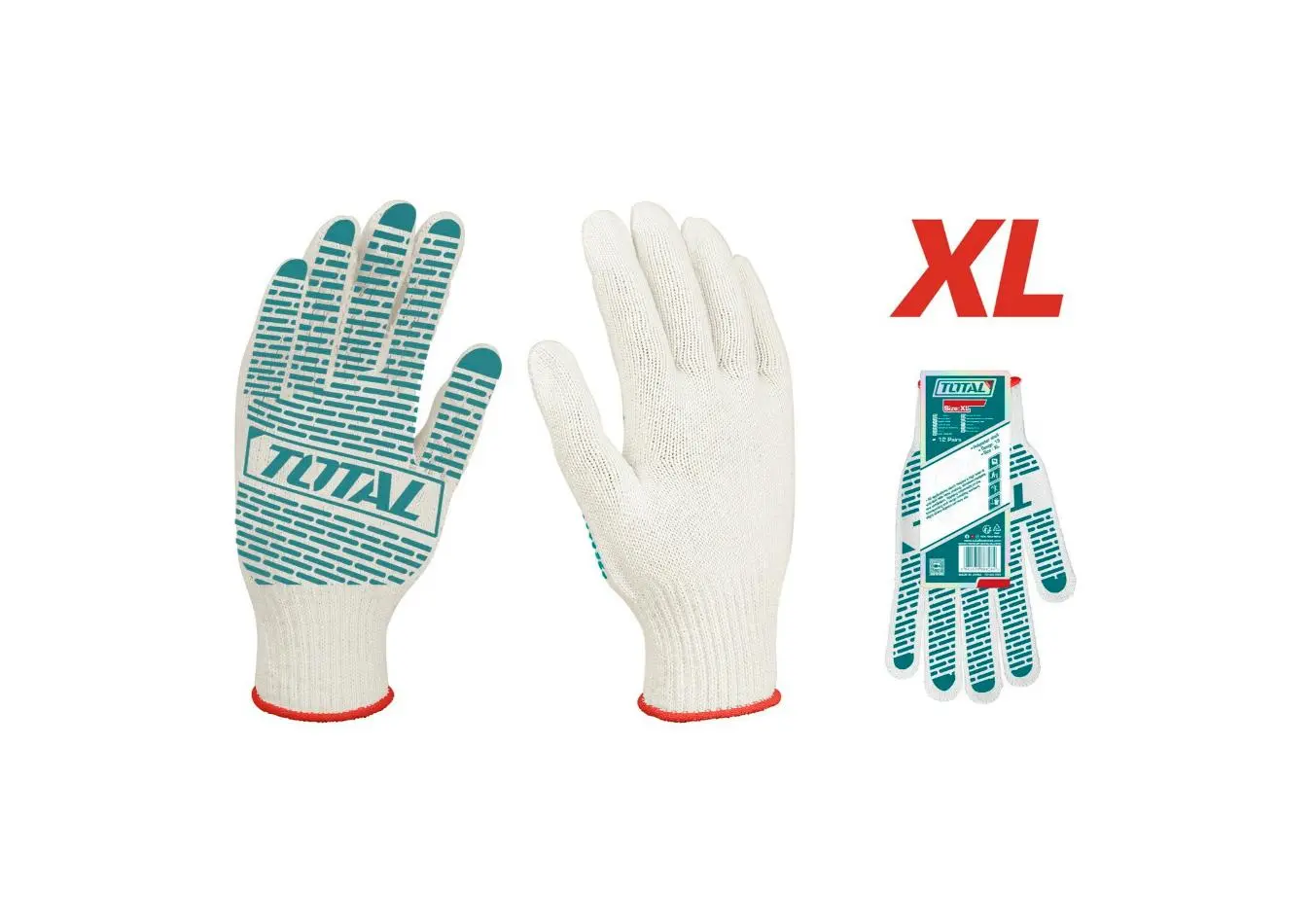 كف قماش عمال TOTAL