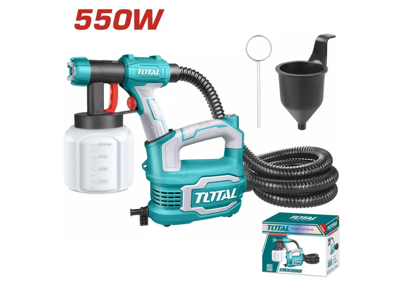 فرد بخ دهان كهربائي 550 واط TOTAL (( صناعي ))