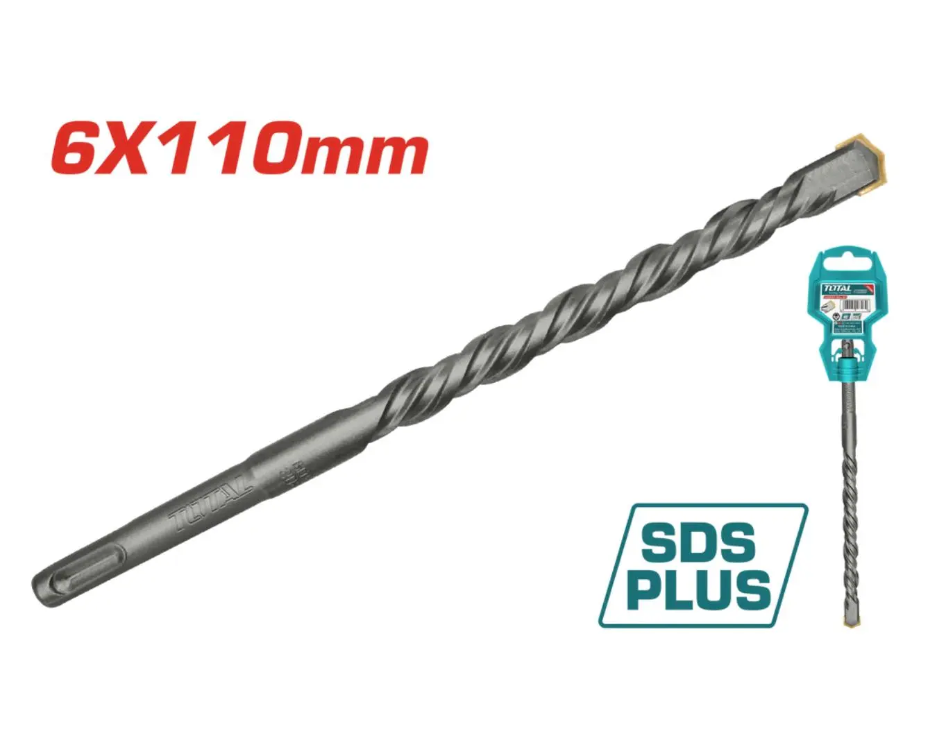 TAC310601 - ريشة SDS PLUS -6X110 ماركة TOTAL