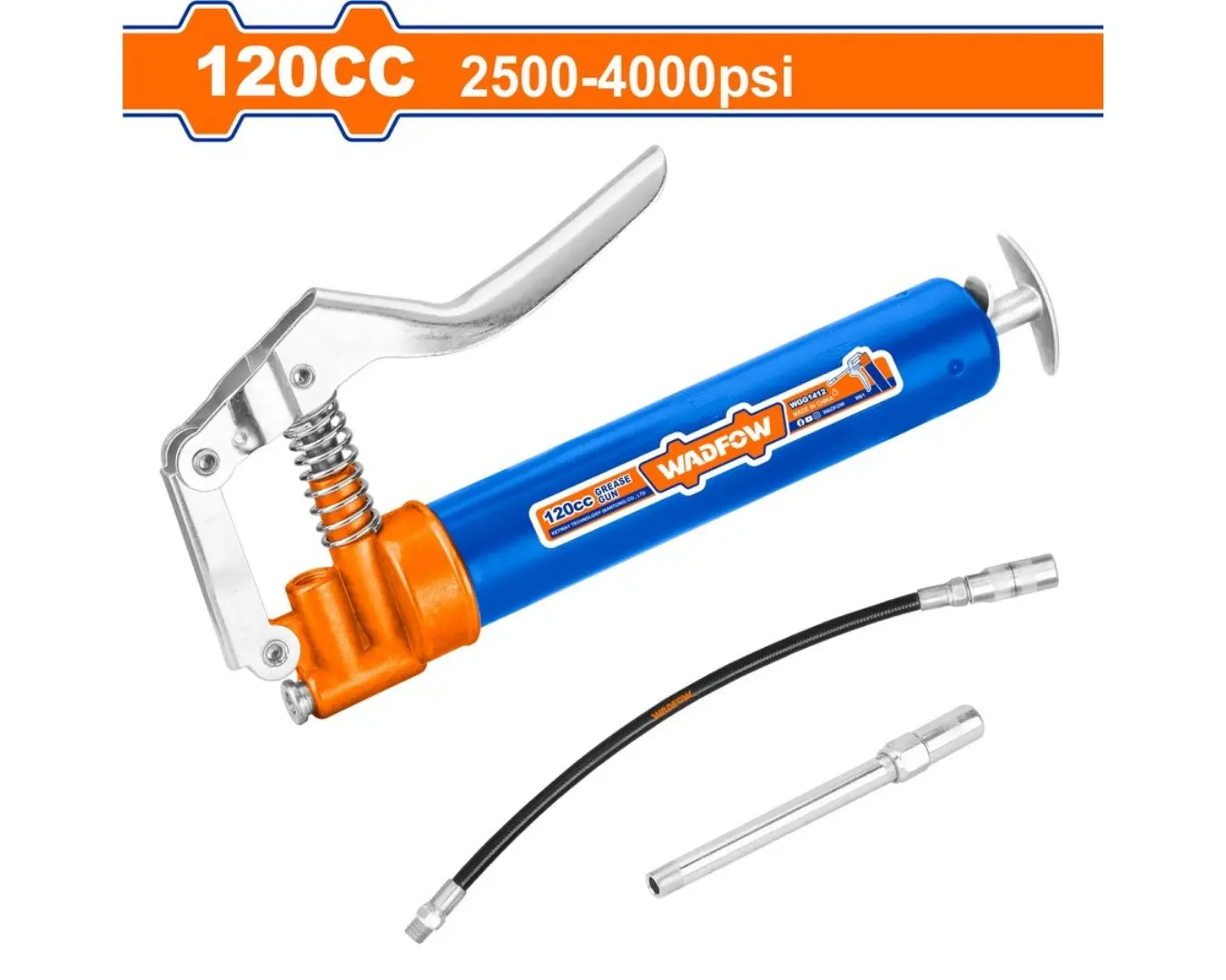 مشحمة يدوية 120 CC من WADFOW