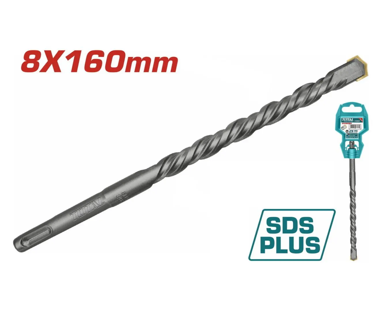 ريشة SDS PLUS -8X160 ماركة TOTAL