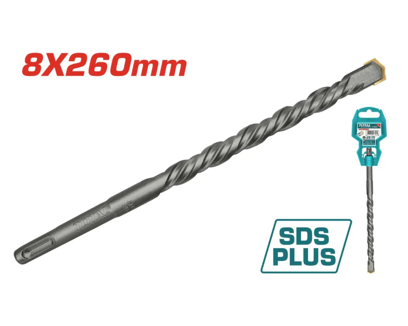 ريشة SDS PLUS -8X260 ماركة TOTAL