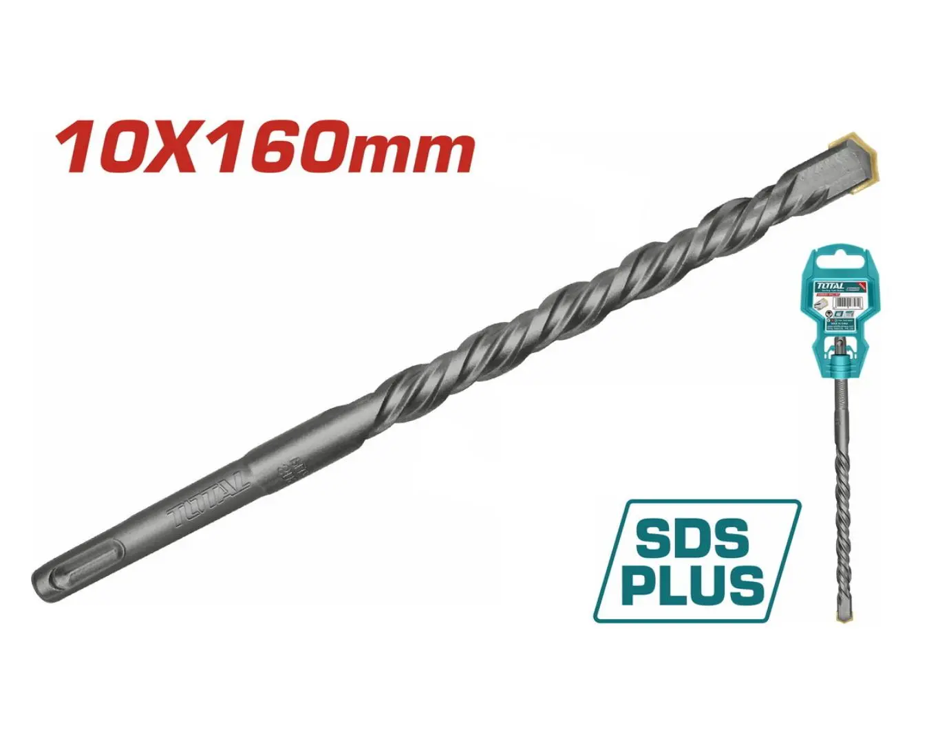 ريشة SDS PLUS -10X160 ماركة TOTAL