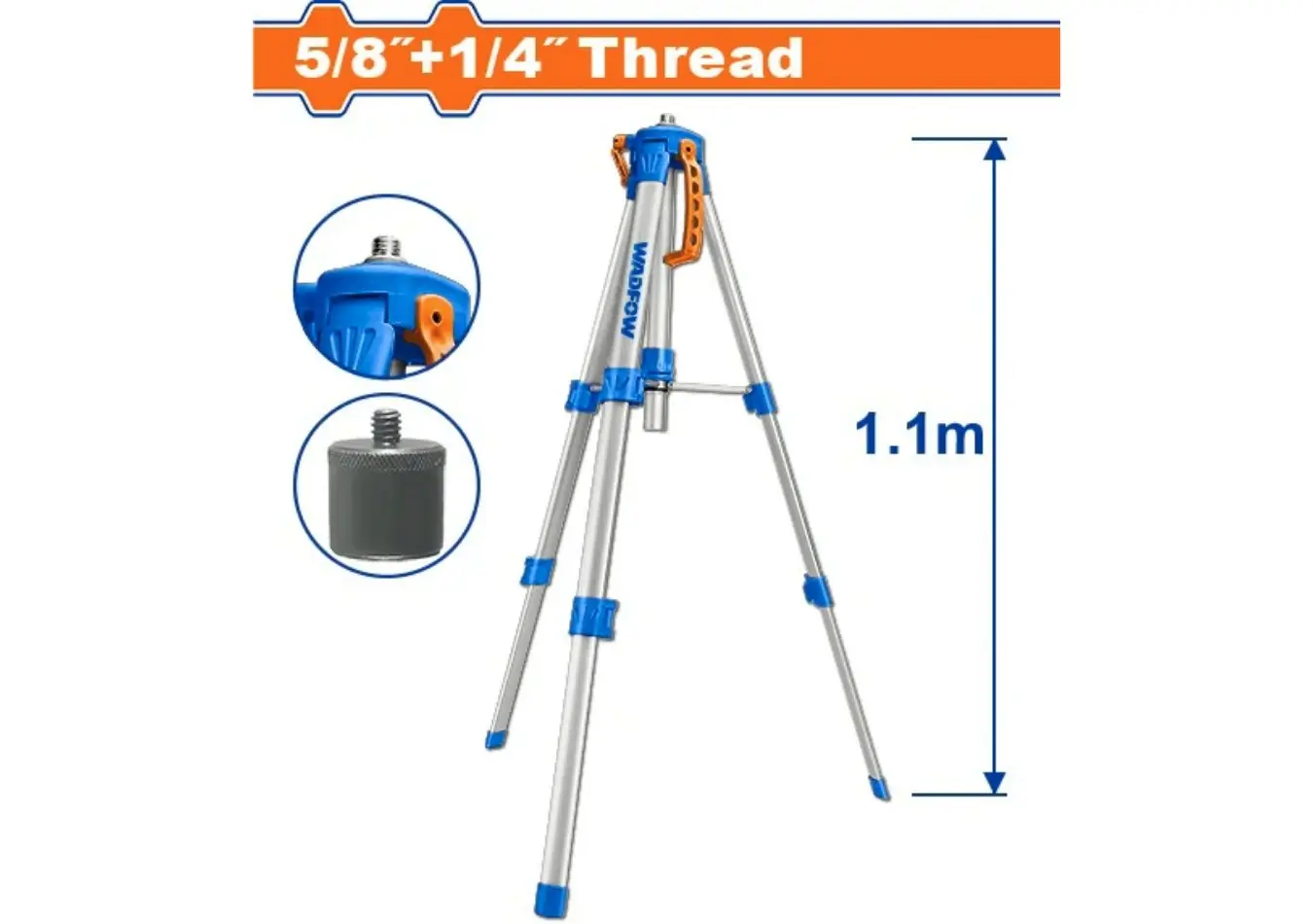WLE9301 - حامل شقلة ليزر ارتفاع 1.1 متر WADFOW