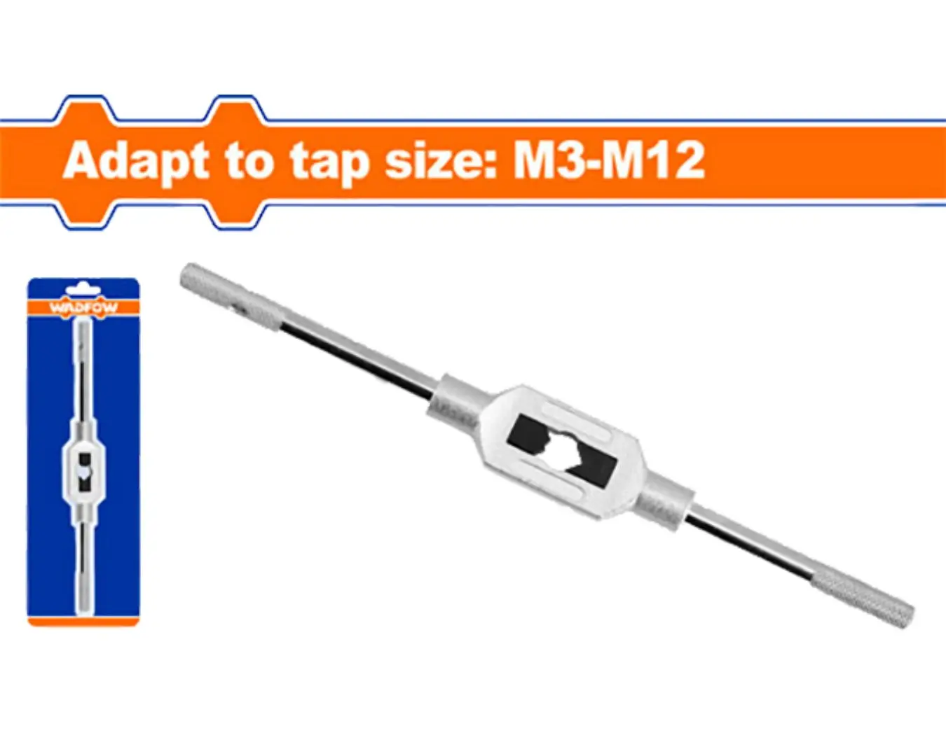 مفتل قلووظ فتح سن ( M3-M12 ) قياس 200 مم WADFOW