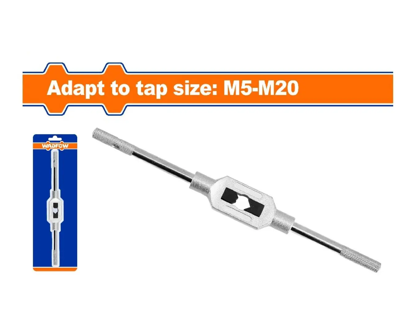 مفتل قلووظ فتح سن ( M5-M20 ) قياس 370 مم WADFOW