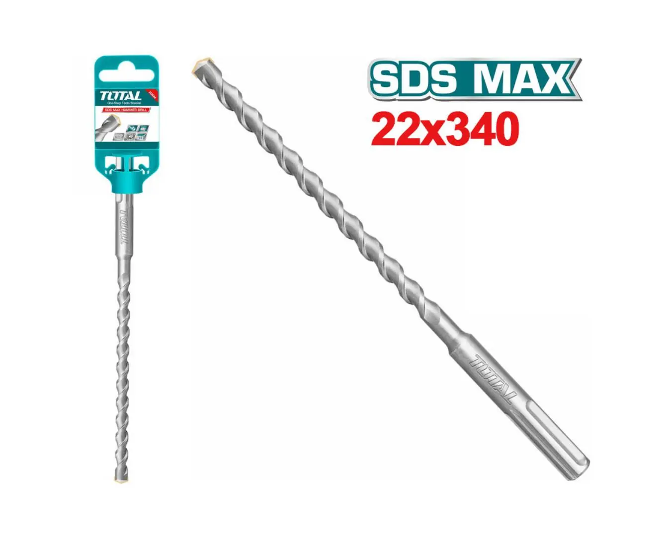 ريشة 340 × 22 TOTAL MAX SDS (صناعي )