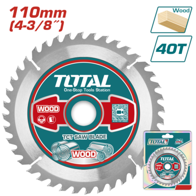 ديسك قص خشب 110 مم 40 سن TOTAL