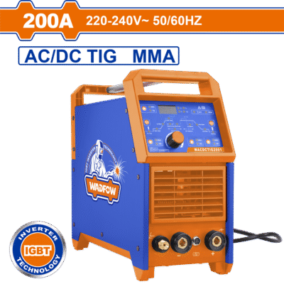 طرنس لحام 200 امبير WADFOW MMA-TIG-AC/ DC VOLT 220