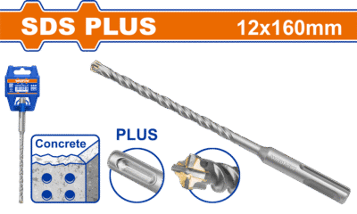 ريشة راس رباعي WADFOW SDS PLUS 12×160