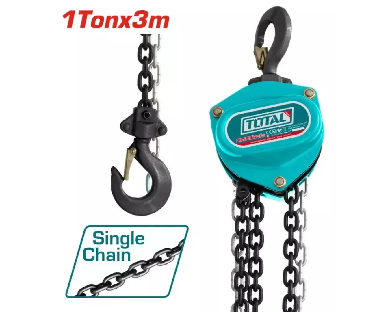 بلنكو 1 طن ارتفاع 3 متر - الوزن 12.2 كغ صناعي TOTAL